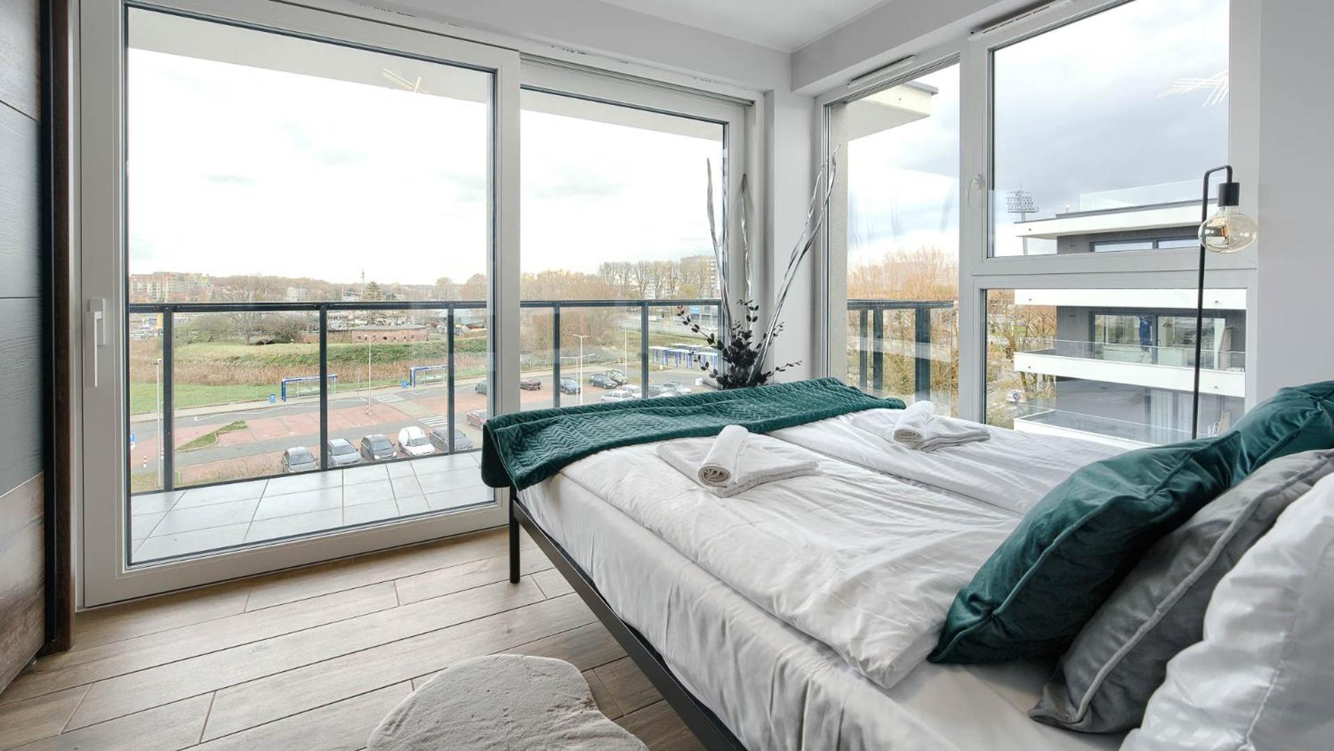 Apartment Przy Porcie Z Klimatyzacja, Garazem I Rowerami Kolobrzeg